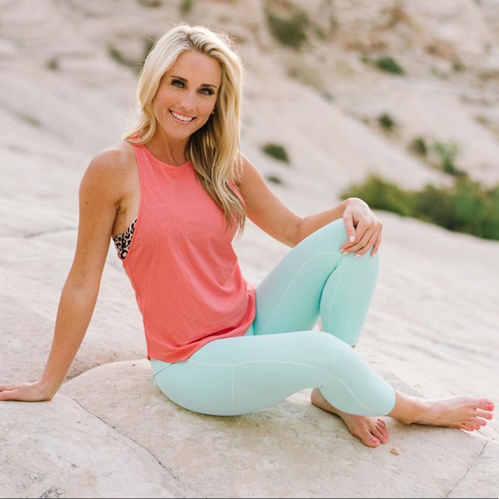 ZYIA Active Double Racer Tank